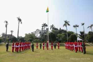 Persiapan para Paskibraka Tingkat Pusat 2024 menjelang Upacara HUT RI ke-79 (ISTIMEWA)