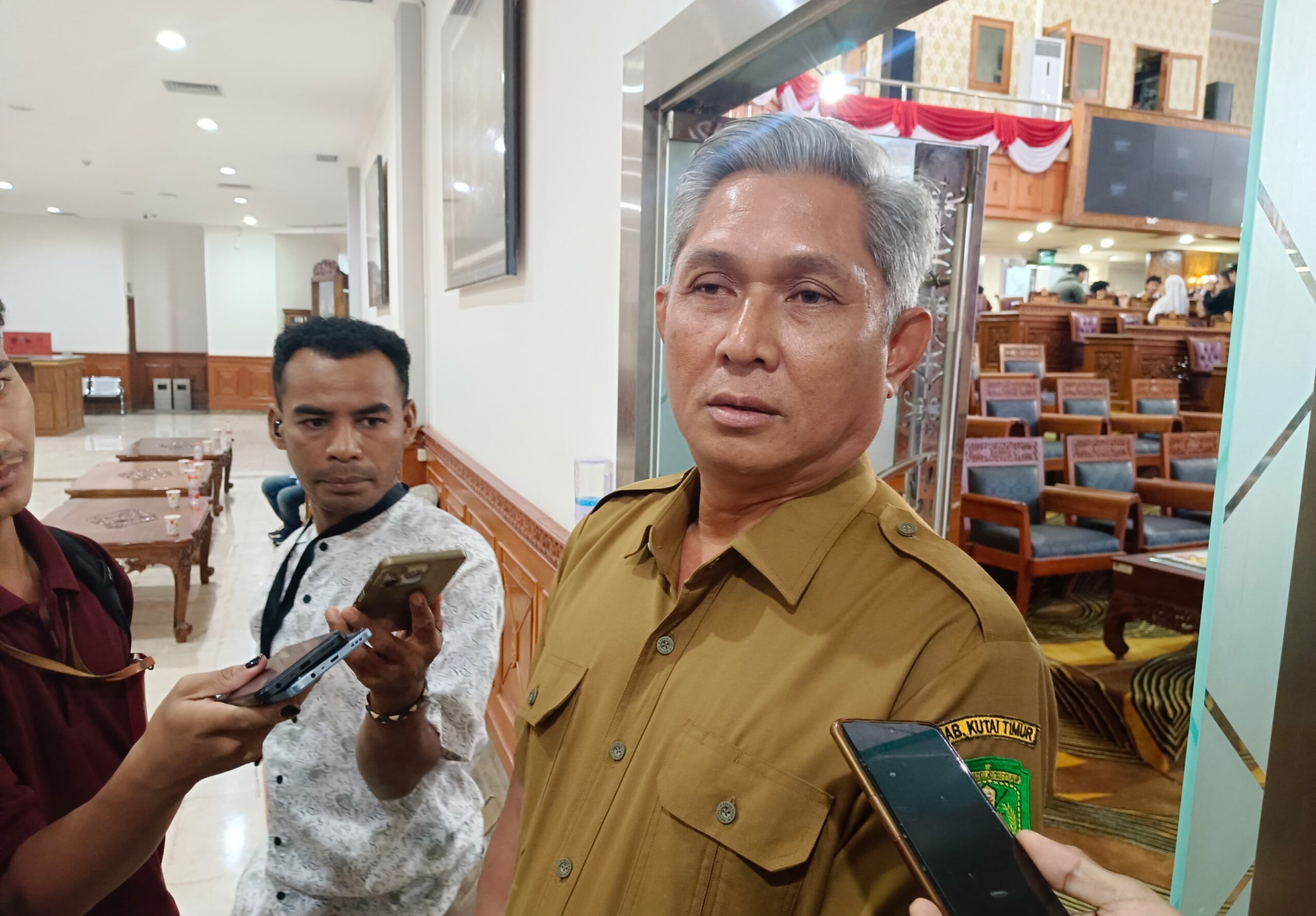 Sekda Kutim Rizali Hadi.