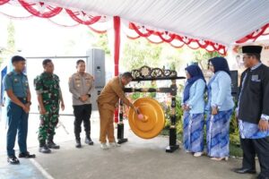 Ket foto: Pembukaan Pesta Karya ke-10 yang diselenggarakan oleh SMP Negeri 1 Sangatta Utara. (Ist)