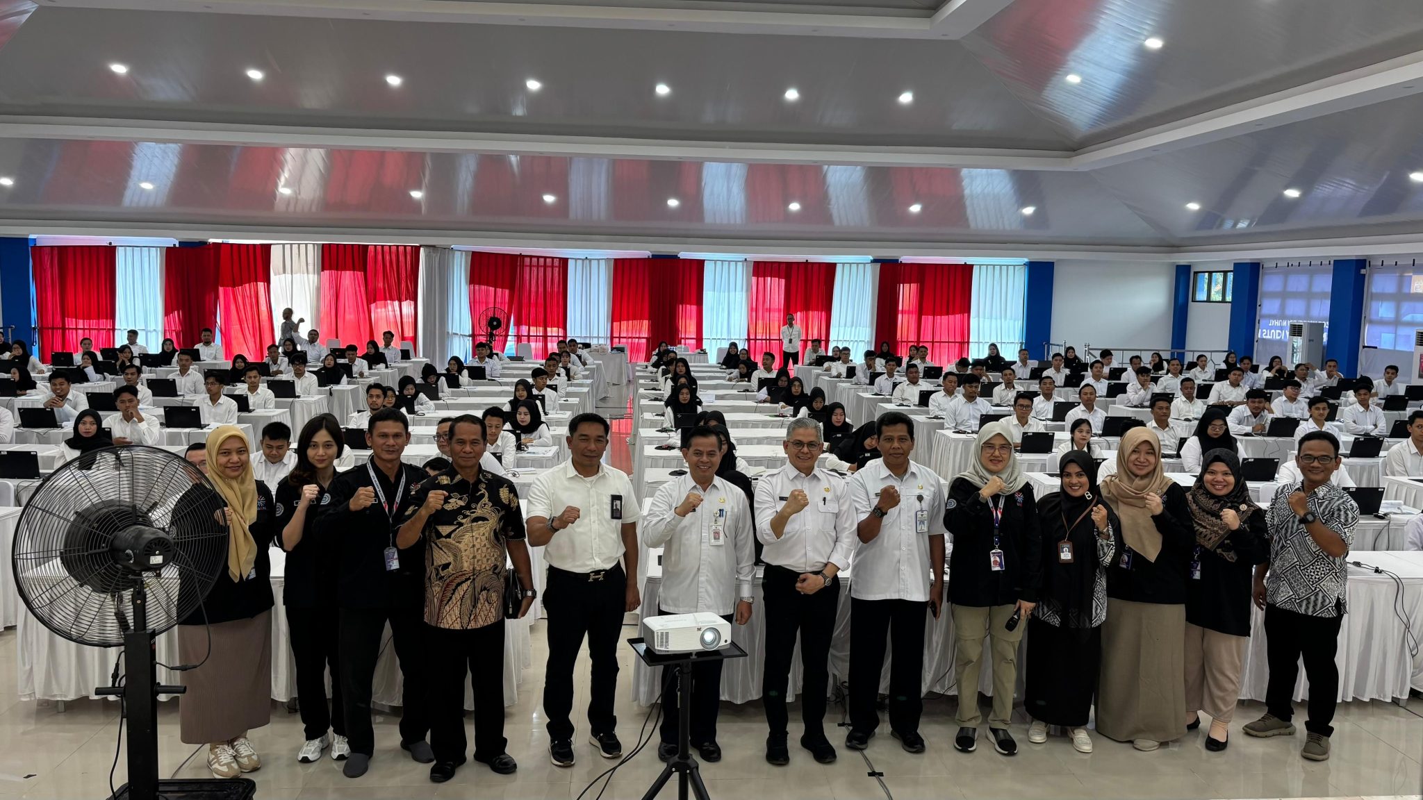 PELAKSANAAN kegiatan SKB CPNS dari Pemkab PPU digelar di kampus STIEPAN Balikpapan, Rabu (11/12/2024).