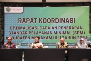 Ket foto: Rakor SPM yang berlangsung di Hotel Mercure Samarinda. (Ist)
