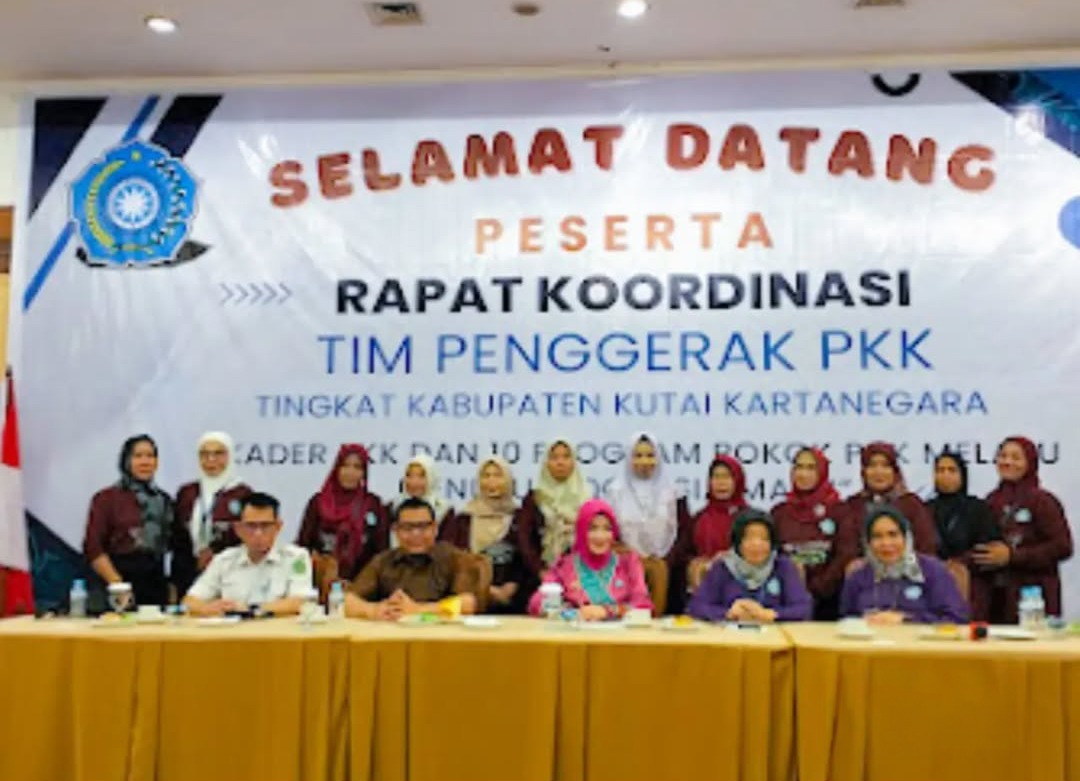 Rakor TP PKK Kukar 2024, Keluarga Jadi Pilar Utama Pembangunan