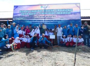 Transformasi Hijau di Kukar, Kick Off Penanaman Hutan Rakyat di Loh Sumber