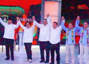 Sunggono Dampingi Forkopimda di Debat Pilkada Kukar, Transformasi Digital Jadi Perhatian