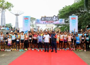 Ribuan Pelari Padati Taman Kota Raja: Kukar Run 2024 Gaungkan Hidup Sehat