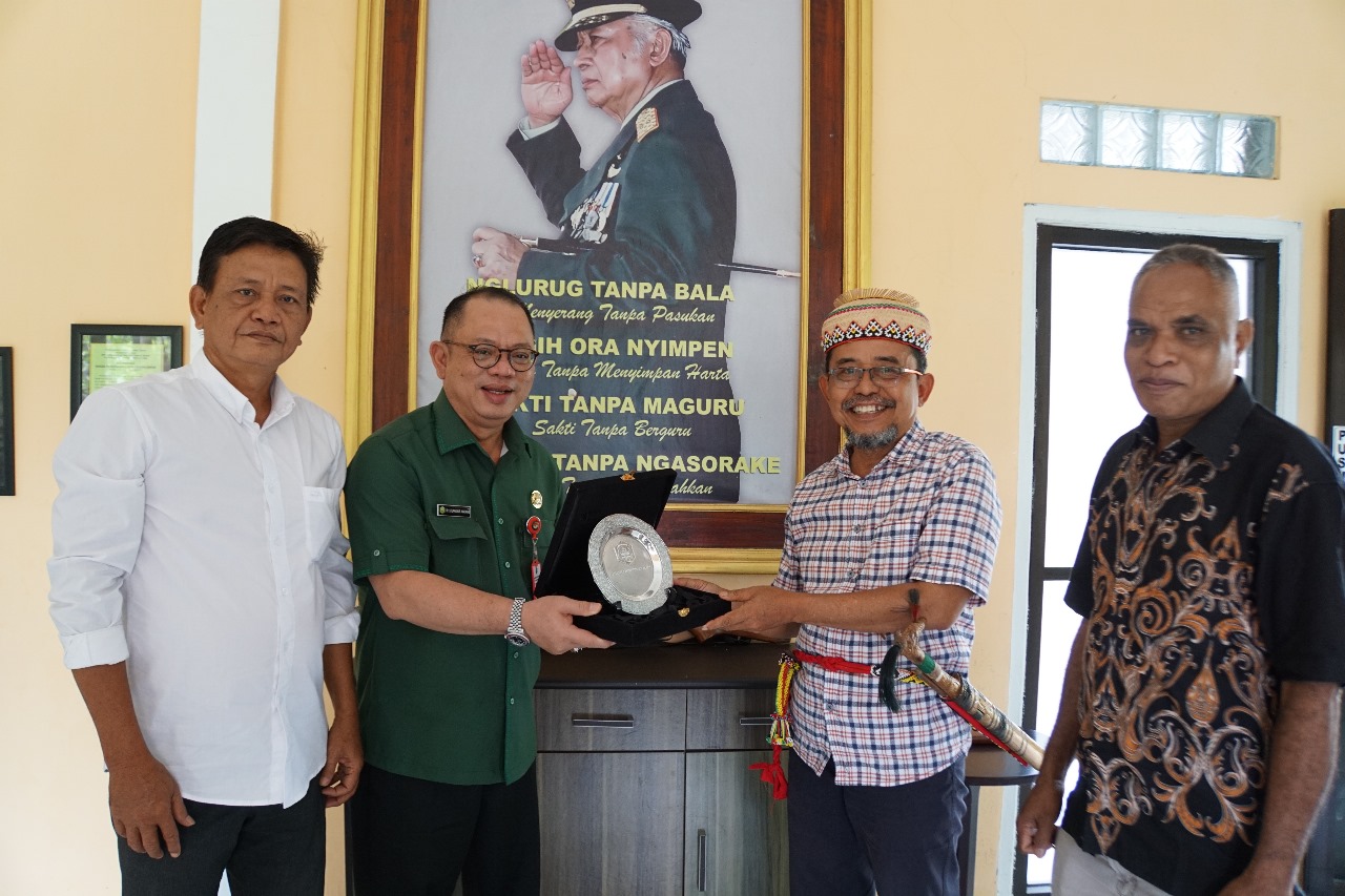 Ket foto: Penjajakan kerja sama Pemkab Mahulu dengan Pusat Kajian Pertanian Organik Terpadu di Kabupaten Malang. (Ist)