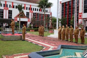 ASN Kukar Teken Komitmen Core Values BerAKHLAK, Sekda Sunggono Ingatkan Profesionalisme
