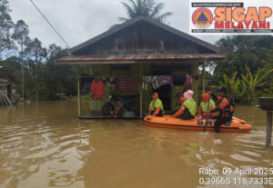 Banjir Kembali Kepung Tabang, BPBD Kukar Terjunkan Tim dan Rancang Sistem Respon Terpadu