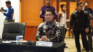 BUPATI Mahulu Bonifasius Belawan Geh menyuarakan kemudahan pembiayaan untuk pembangunan infrastruktur daerah dalam RUPS Bankaltimtara di Jakarta.
