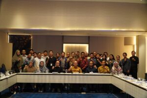 SUASANA Kegiatan rapat bersama kerja sama antara Bappelitbangda Mahulu bersam ITN Malang mengenai penanganan kawasan permukiman, di Balikpapan.