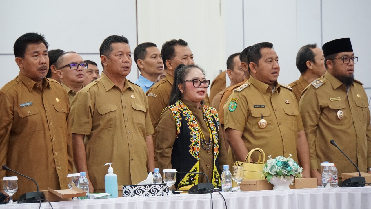 WENEFRIDA Kayang berpartisipasi dalam Musrembang Kaltim 2025-2029 mewakili Bupati Mahulu.