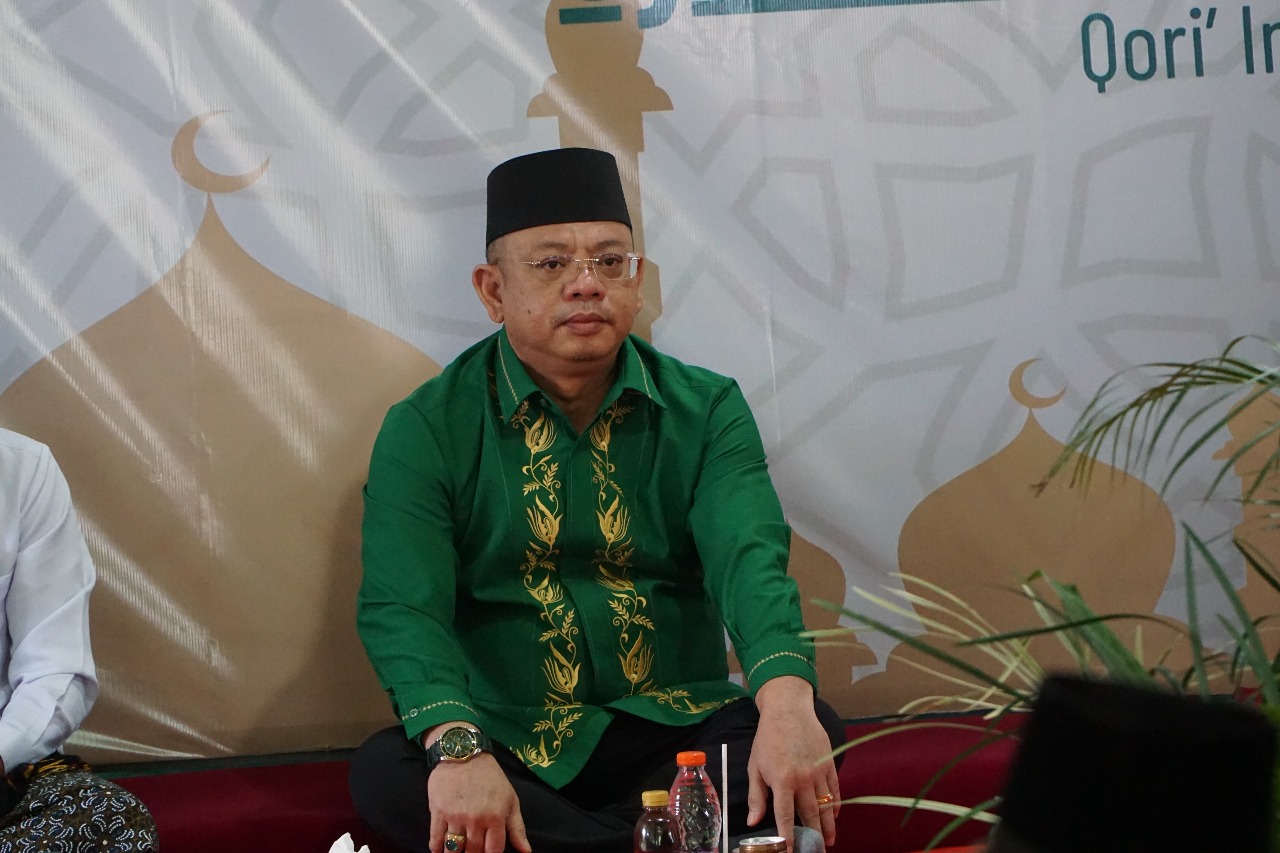 SEKDA Mahulu Stepahnus Madang turut hadir dalam kegiatan pelatihan Tilawatil Qur’an pada Kamis (1/5/2025).