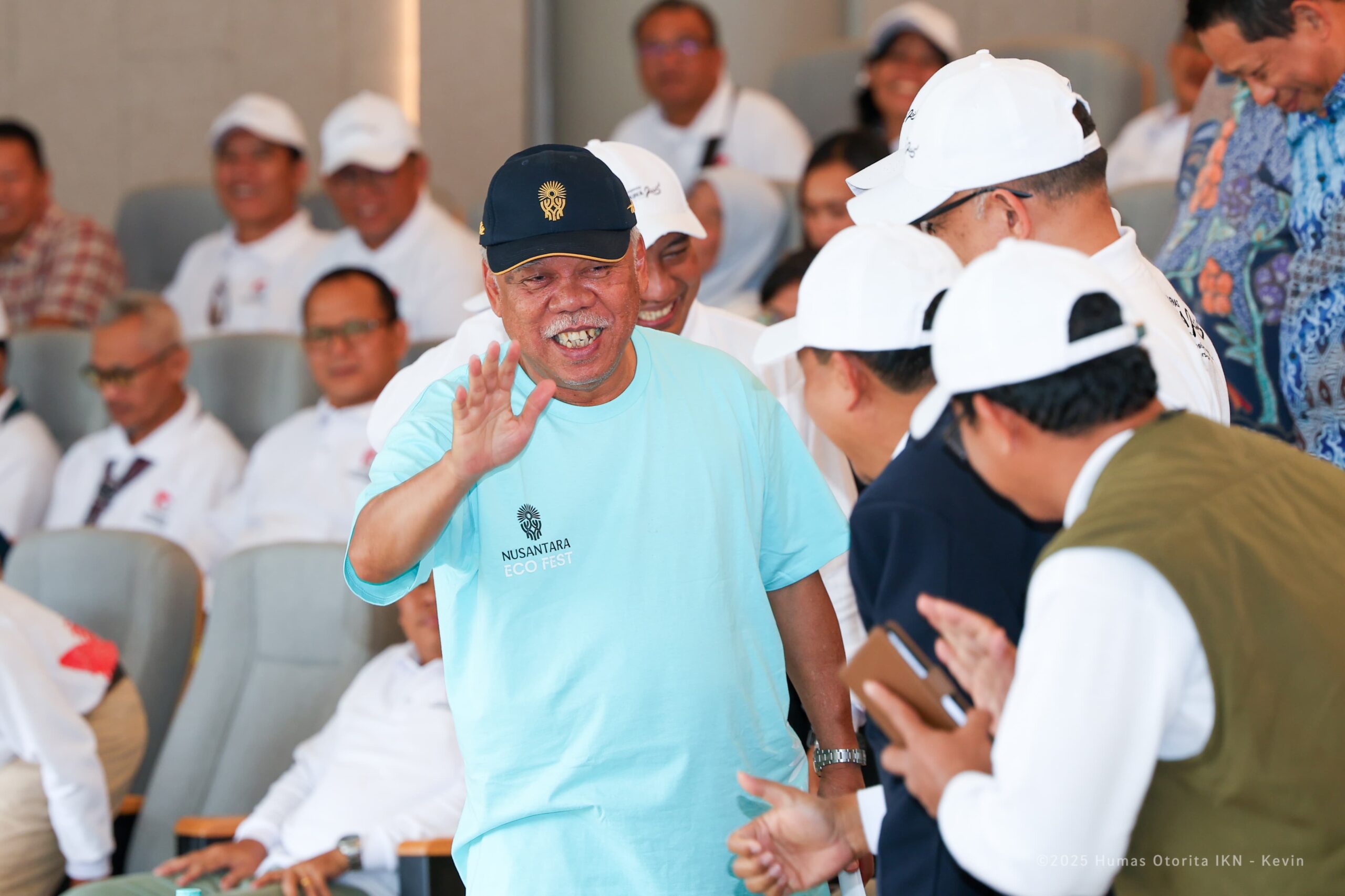 BASUKI Hadimuljono terus mengawal pembangunan di Ibukota Nusantara, termasuk menjaga kelestarian lingkungan.