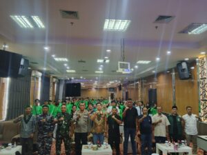 SUASANA Pembukaan Seminar Kepemudaan yang didukung Dispora Kutim di Hotel Royal Victoria Sangatta.