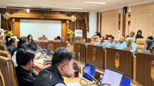 Rapat Pemkab Kutim dengan melibatkan perusahaan pertambangan di Kutim. (IST)