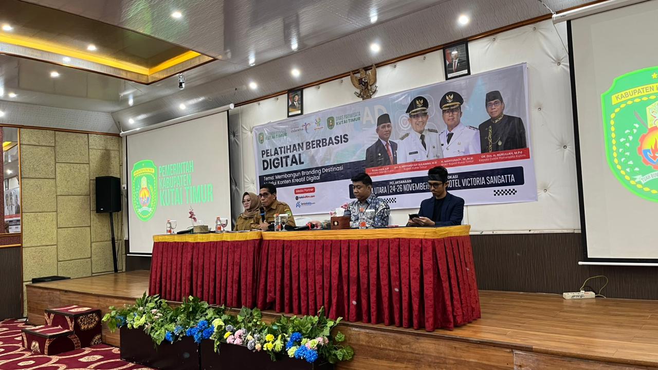 Pelatihan Berbasis Digital di Hotel Victoria, Sangatta Utara. (Ist)