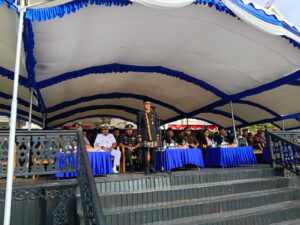 Bupati Kutim, Ardiansyah Sulaiman saat menyampaikan sambutan. (IST)